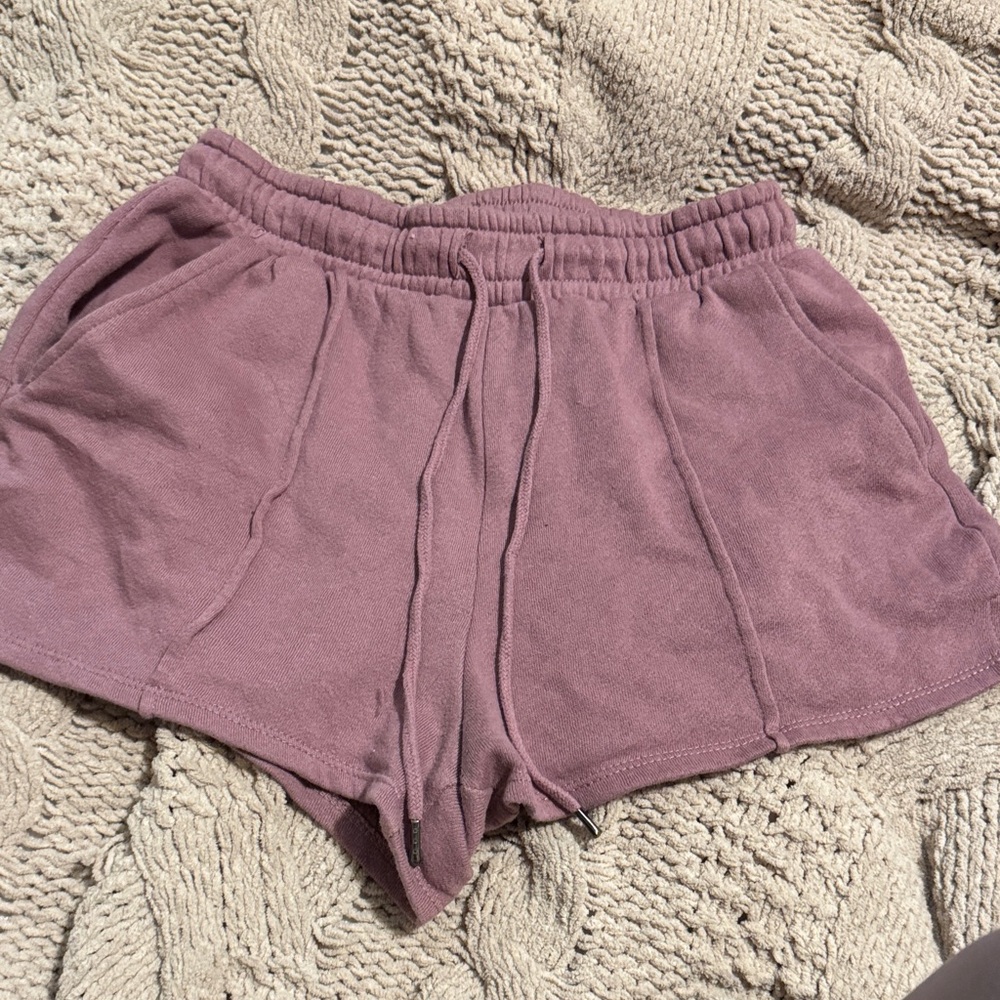 Hippie Rose Mauve Shorts - Picture 6 of 12